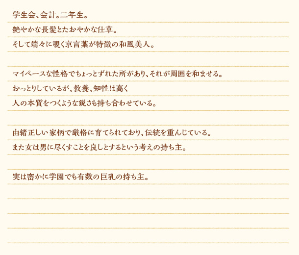 プロフィール