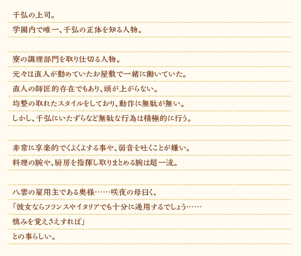 プロフィール